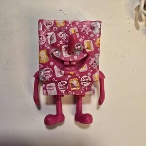 2011 Viacom SpongeBob mini toy. Pink version
